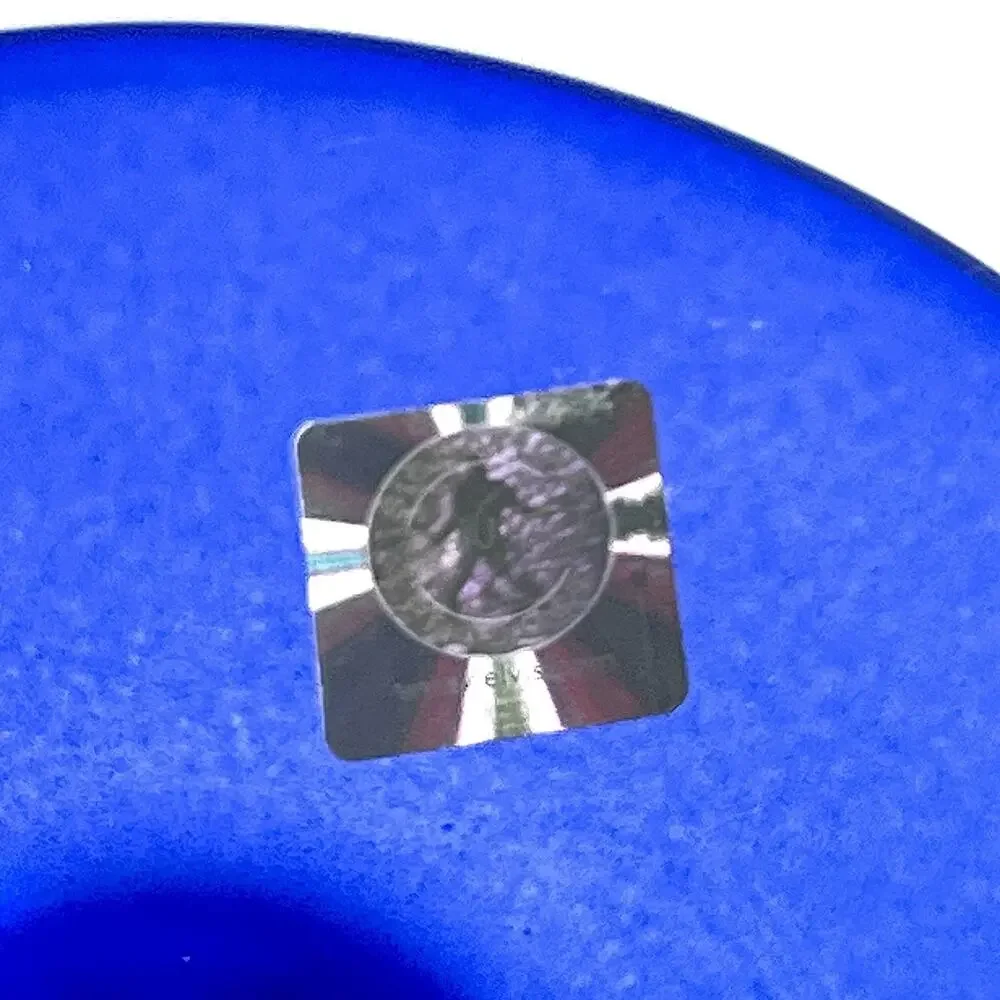 Elvis Presley Heartbreak Hotel Logo Cobalt Blue Wine Glass Holographic Sticker